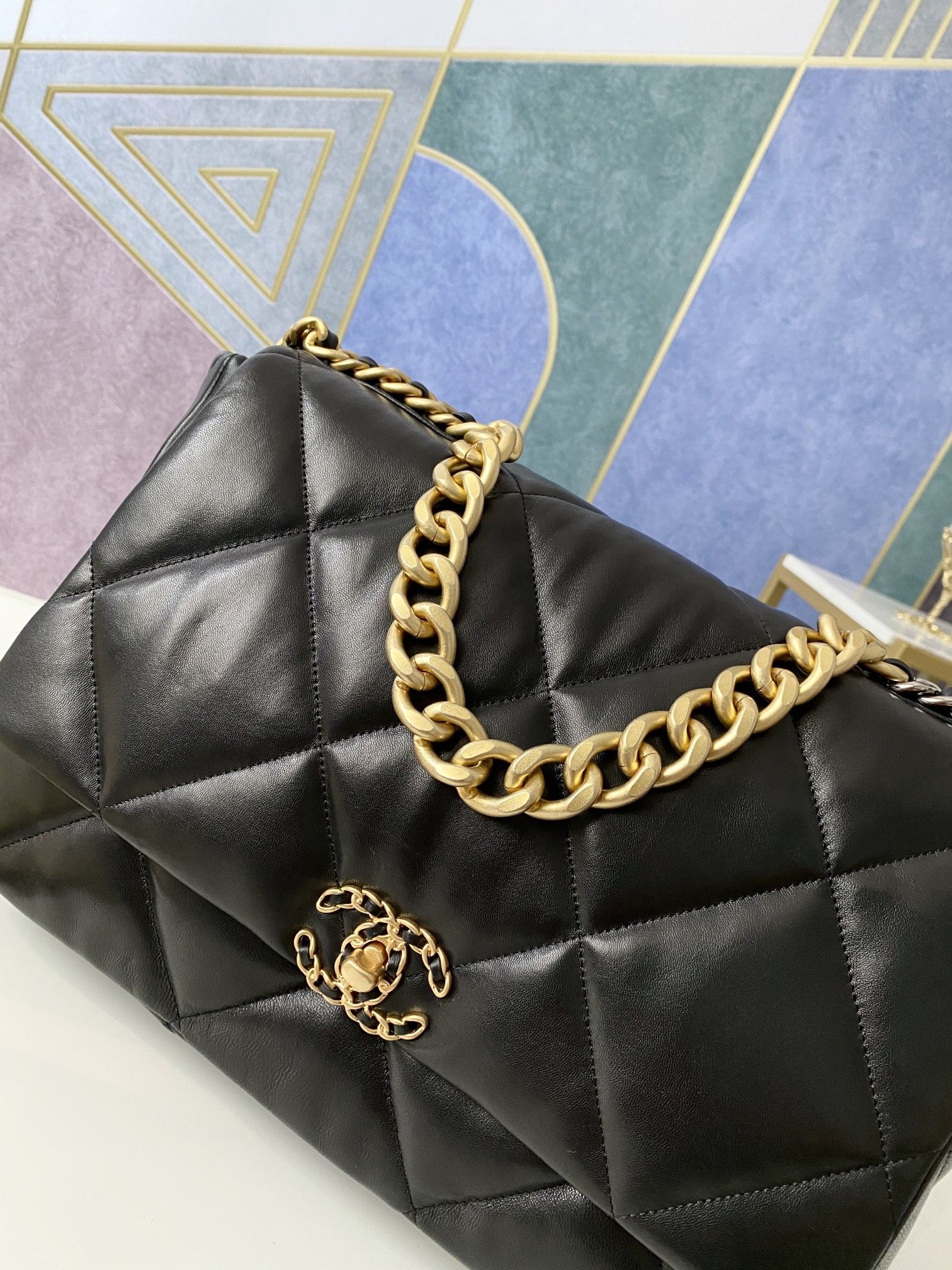 CHANEL 19 MAXI HANDBAG