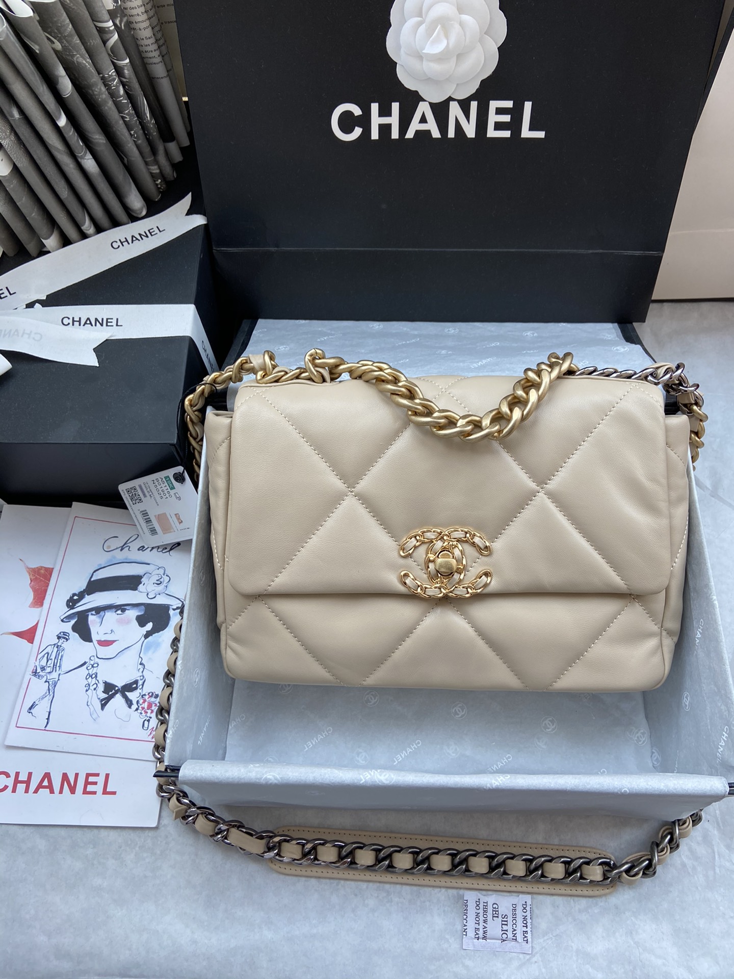 CHANEL 19 Small Flap Bag