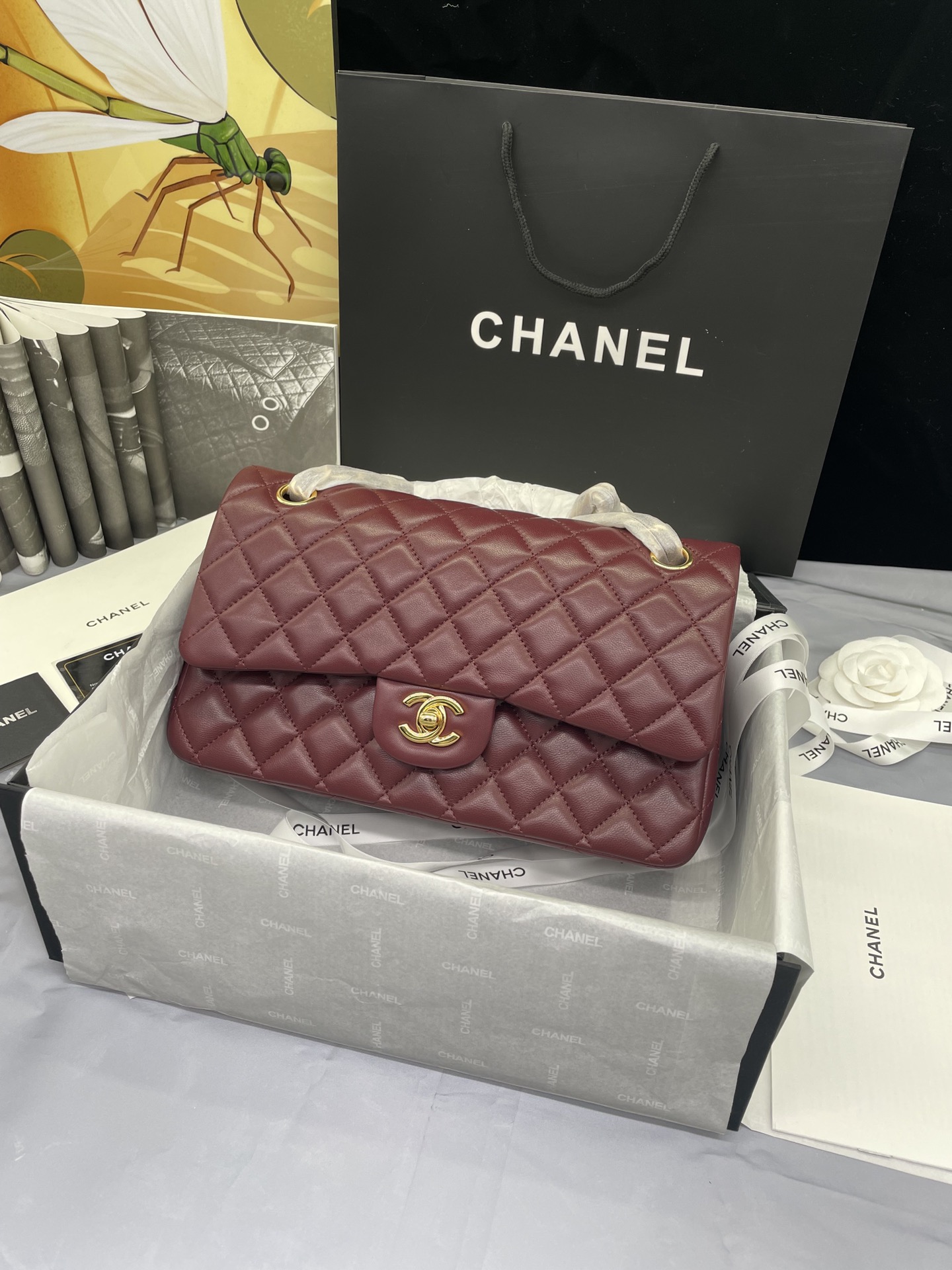 CHANEL Classic flag Handbag