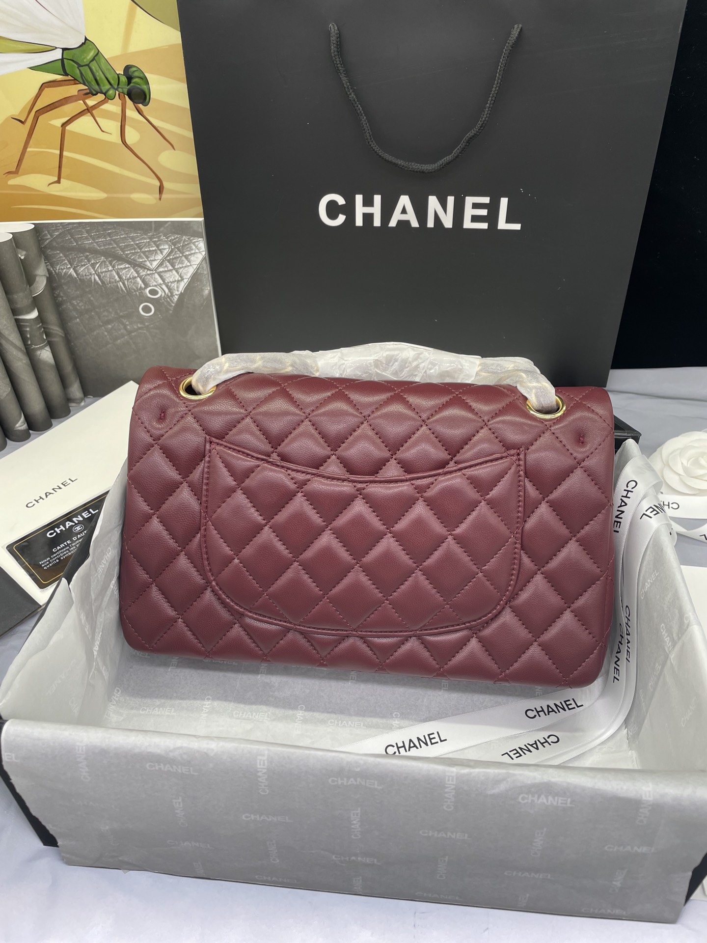 CHANEL Classic flag Handbag