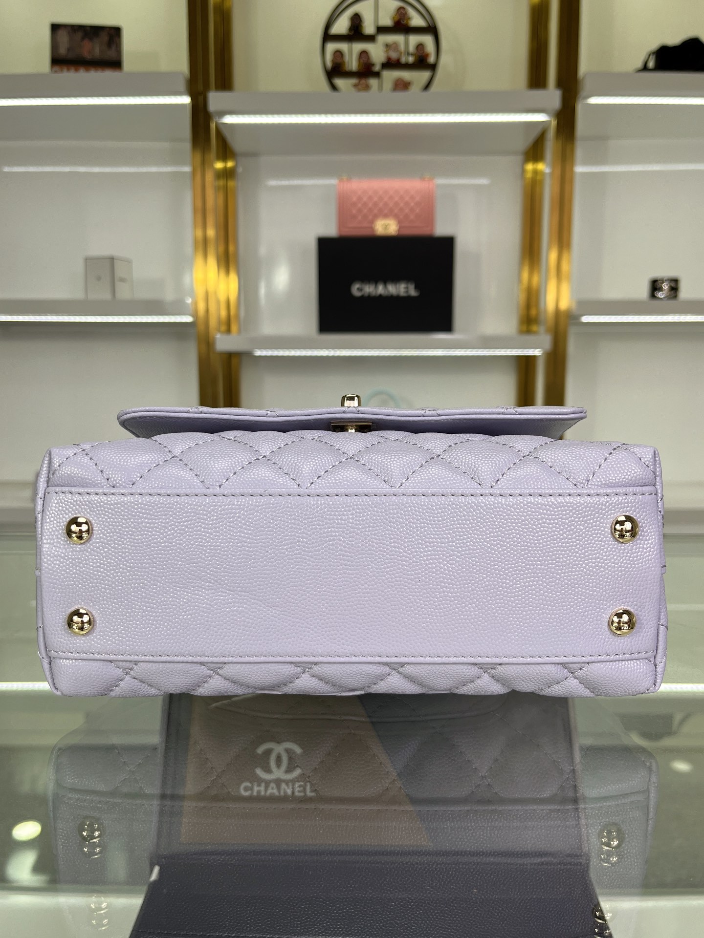 CHANEL Coco Handle Bag Small