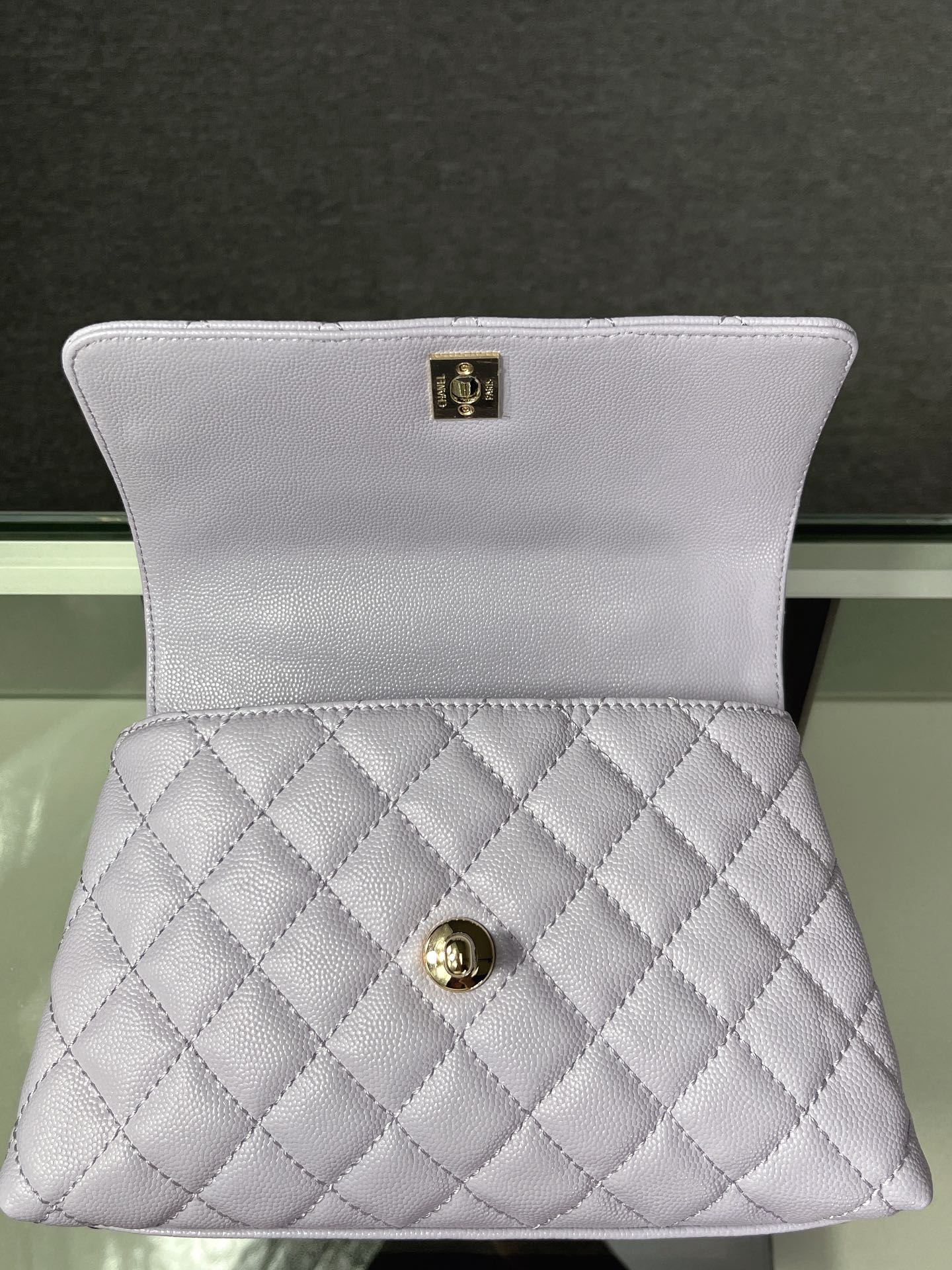 CHANEL Coco Handle Bag Small