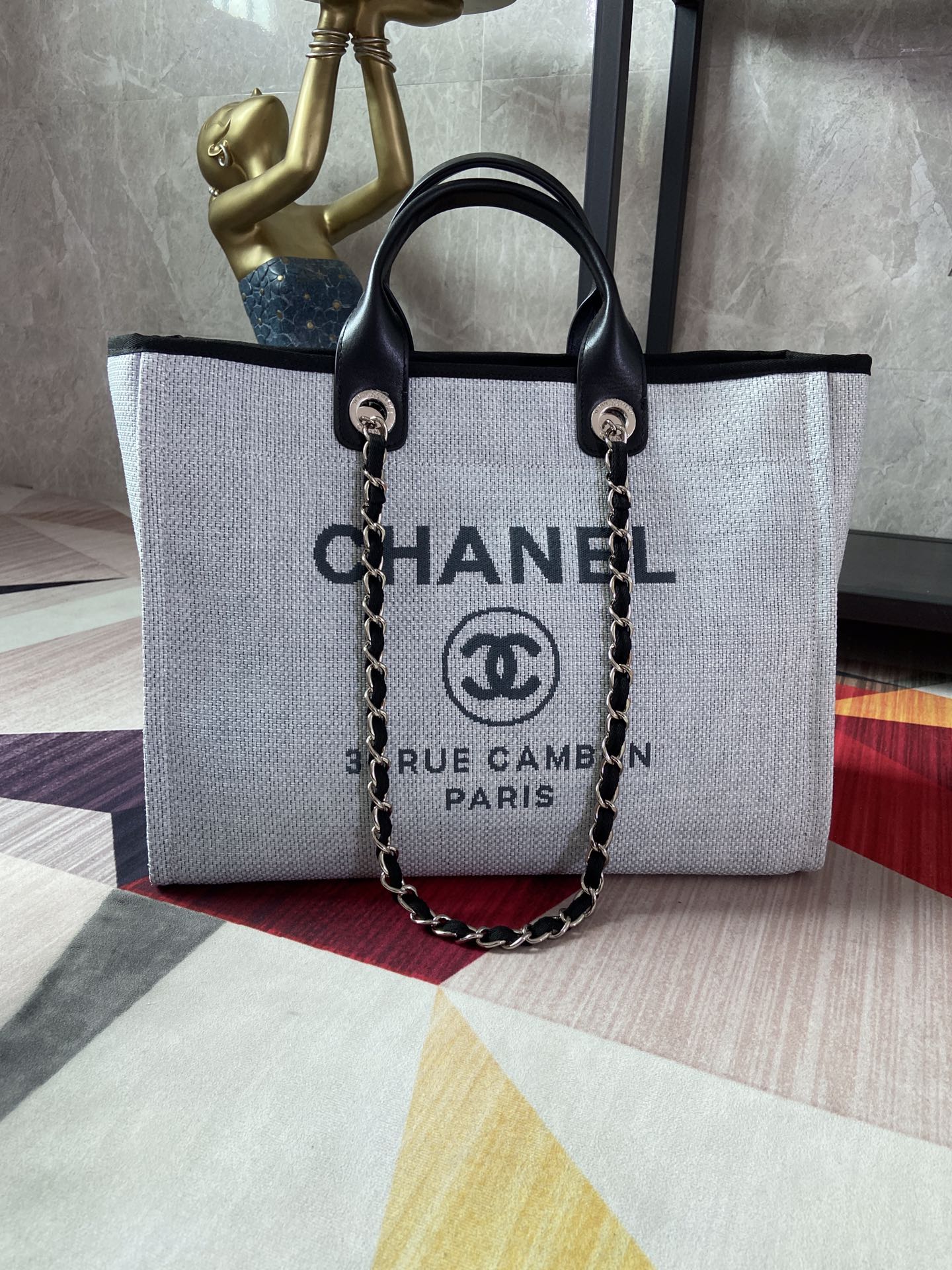 CHANEL Deauville Large Tote