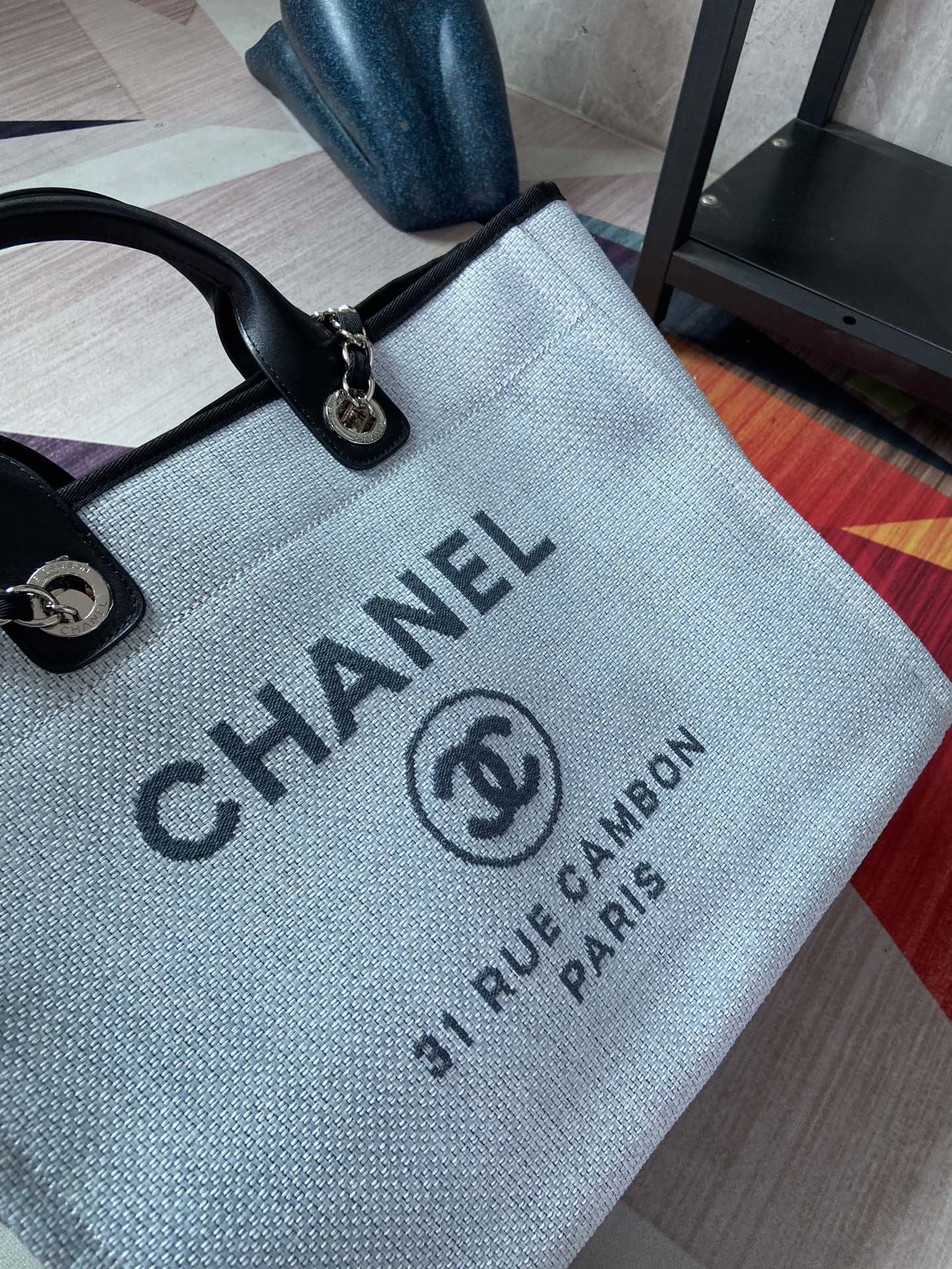 CHANEL Deauville Large Tote