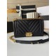 Chevron Boy Chanel Handbag