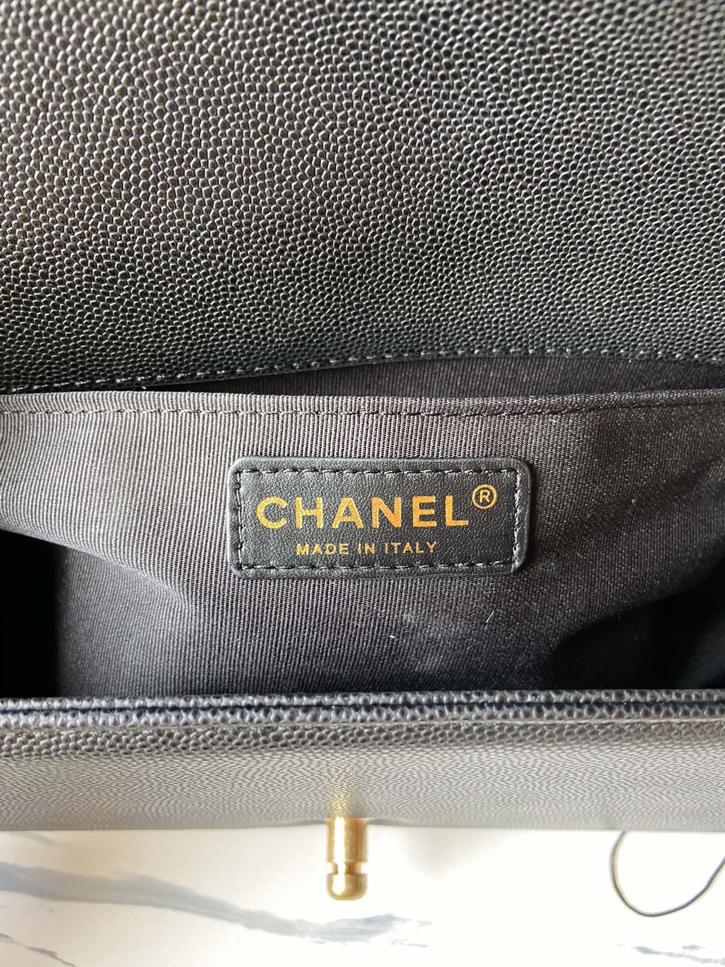 Chevron Boy Chanel Handbag