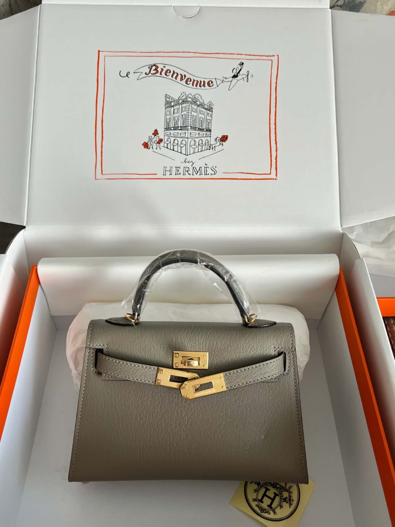 Hermes Mini Kelly II(semi-handmade)