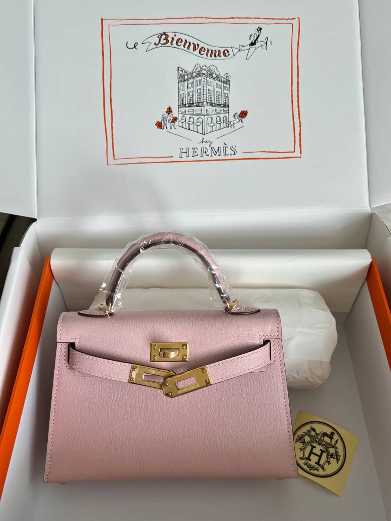 Hermes Mini Kelly II(semi-handmade)