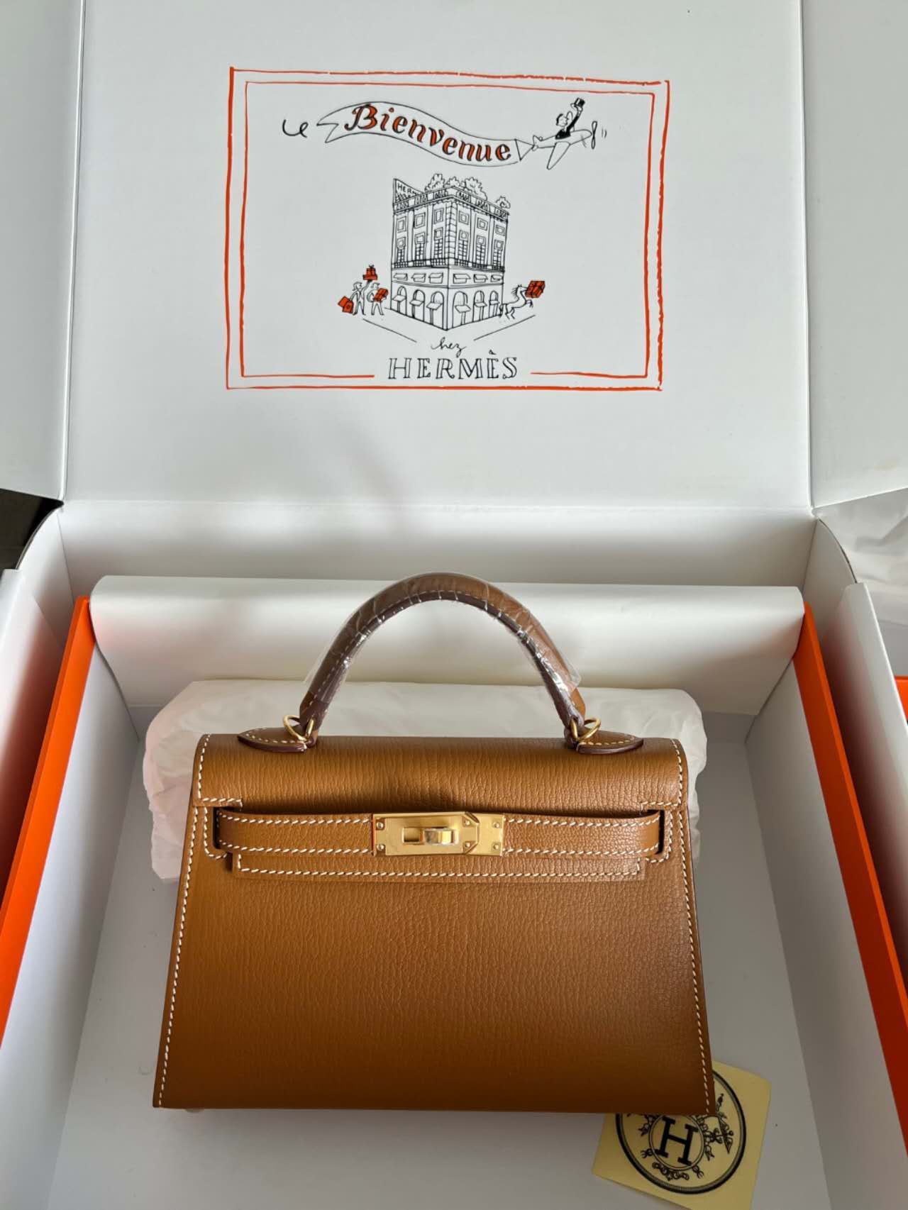 Hermes Mini Kelly II(semi-handmade)