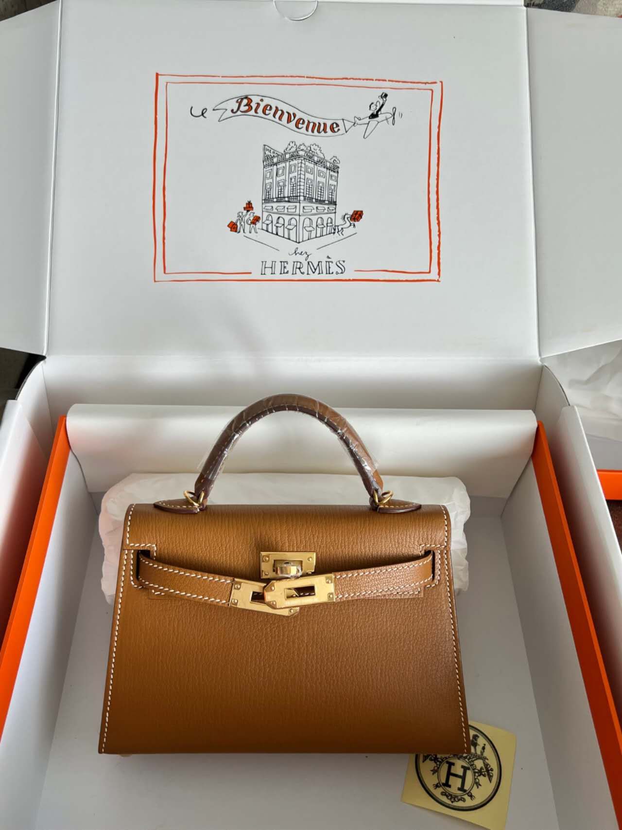 Hermes Mini Kelly II(semi-handmade)