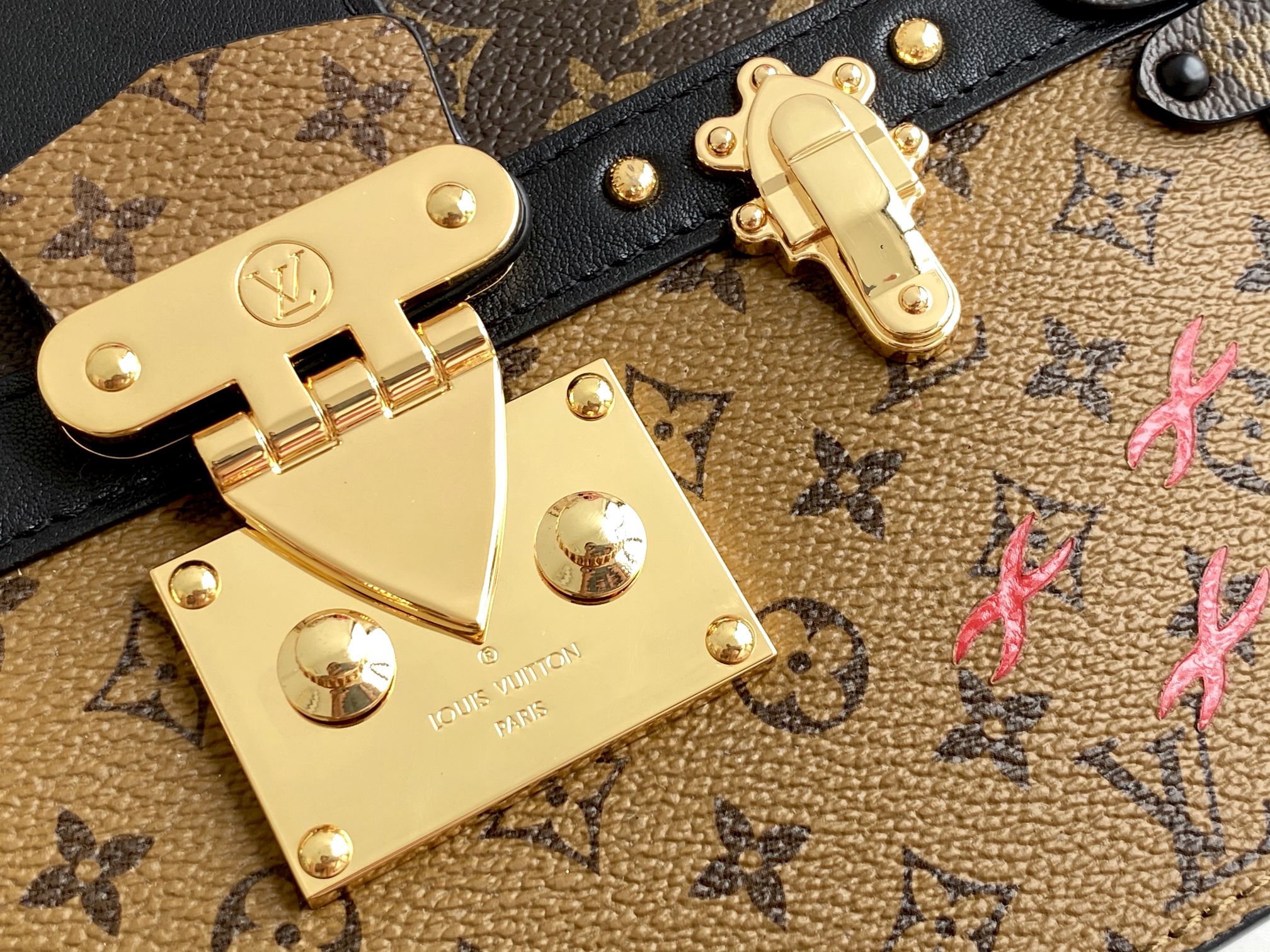 LV Trunk Clutch Handbag