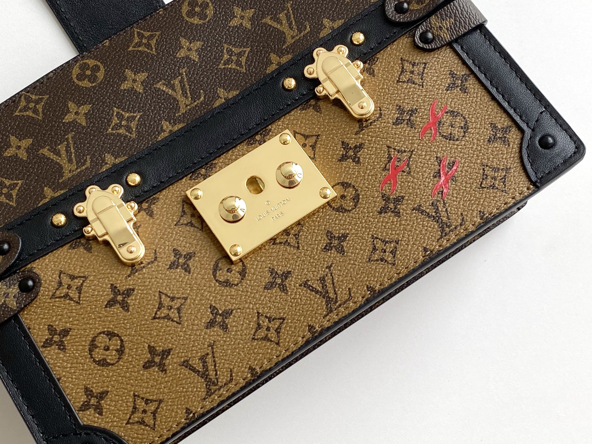 LV Trunk Clutch Handbag