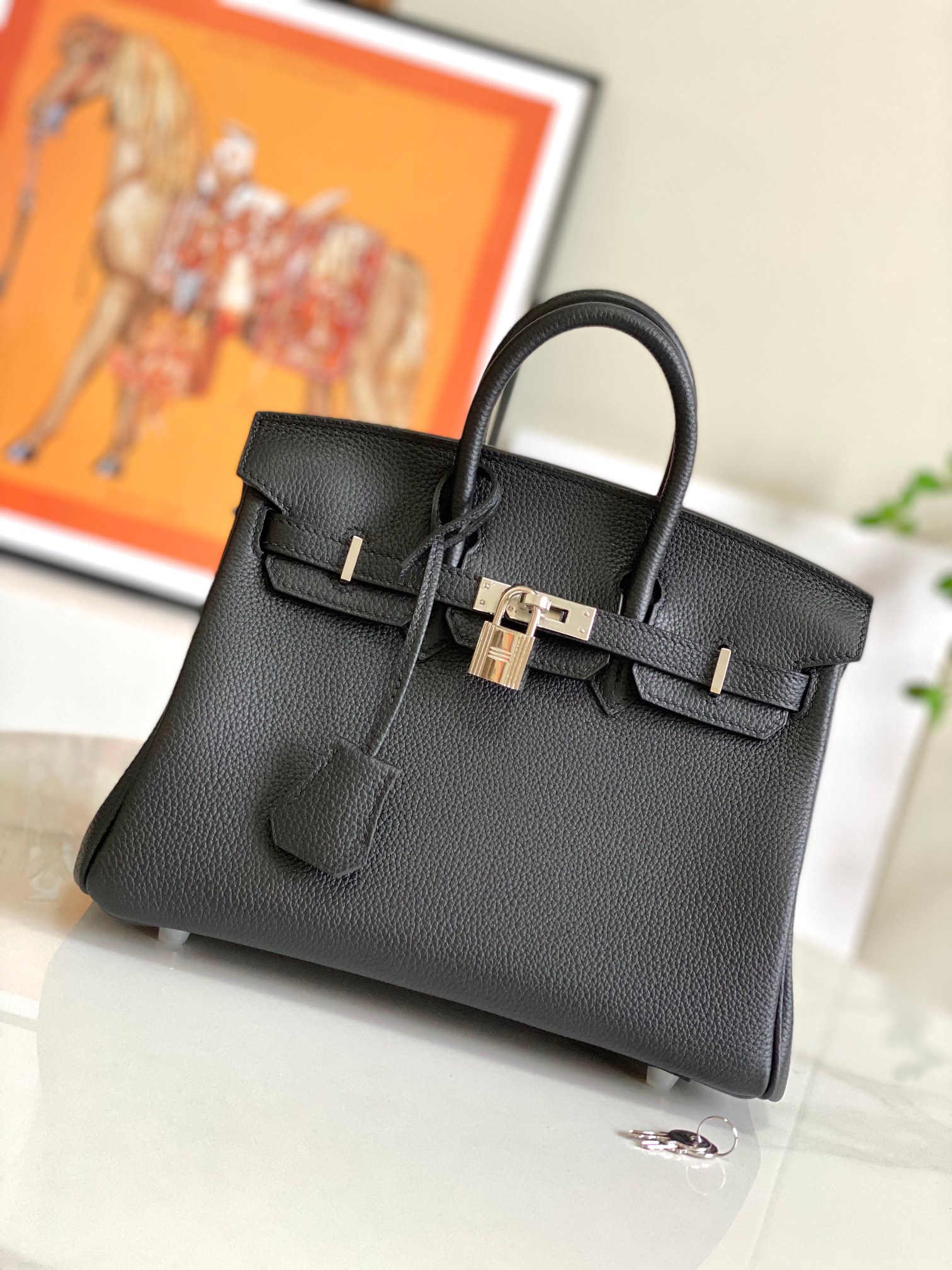 HERMES BIRKIN BAG 25(Semi-handmade)