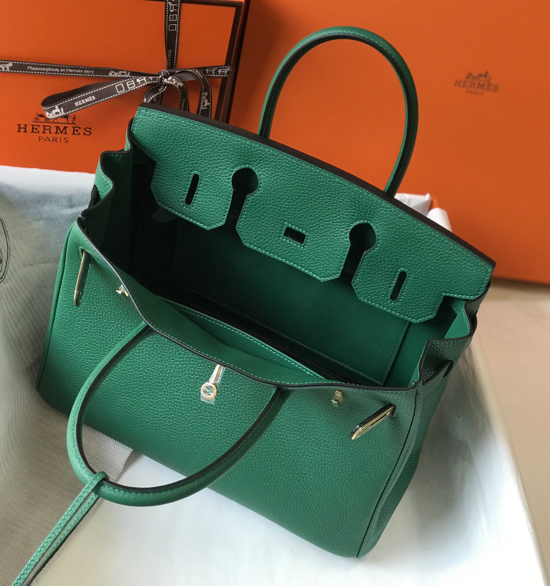 HERMES BIRKIN BAG 25(Semi-handmade)