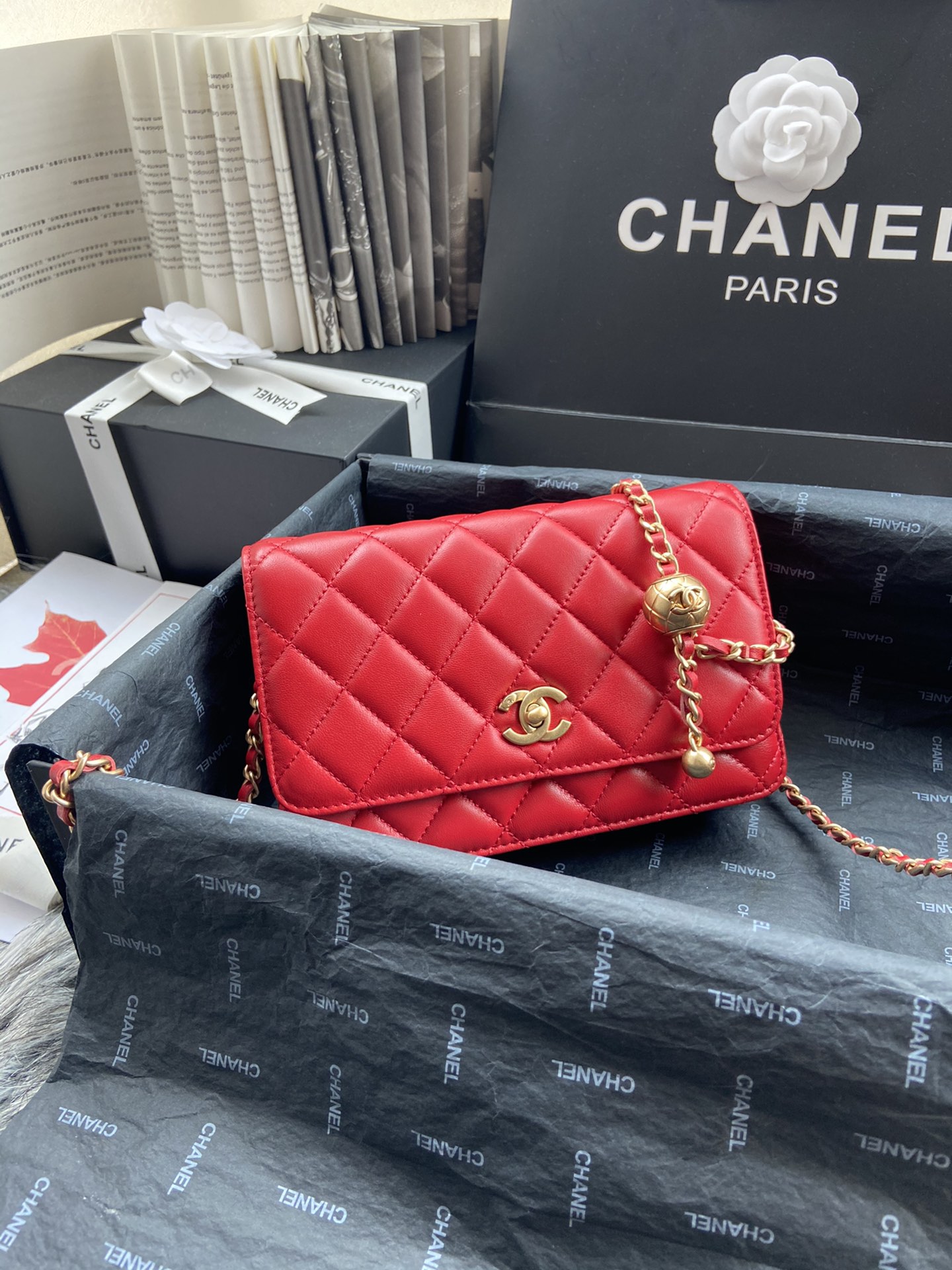 CHANEL WALLET ON CHAIN