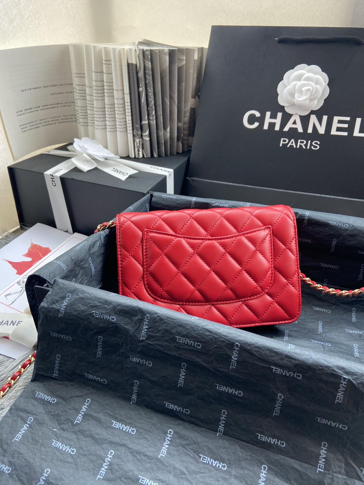 CHANEL WALLET ON CHAIN